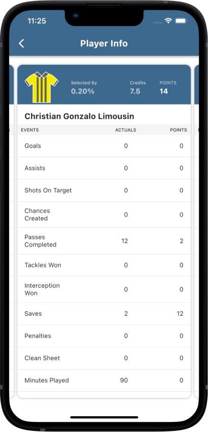 portfolio sports11 screen4